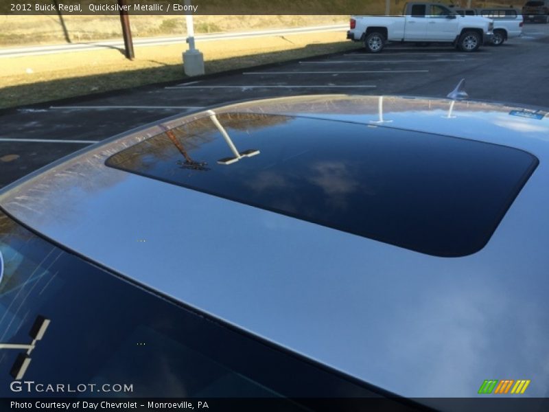 Quicksilver Metallic / Ebony 2012 Buick Regal