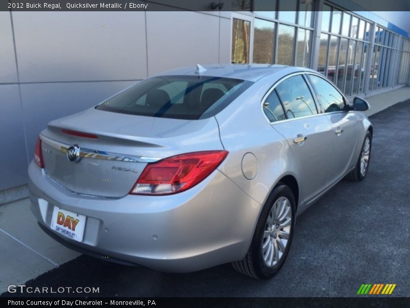 Quicksilver Metallic / Ebony 2012 Buick Regal
