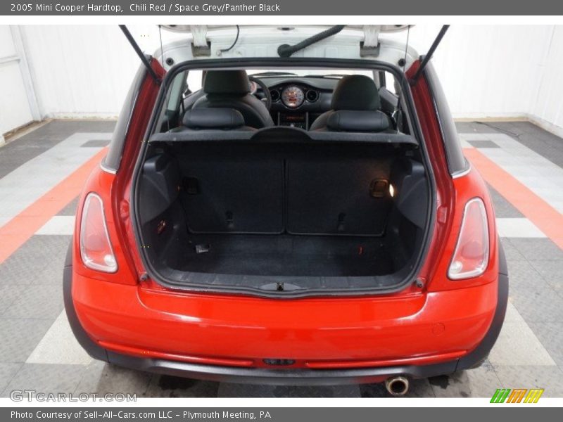 Chili Red / Space Grey/Panther Black 2005 Mini Cooper Hardtop