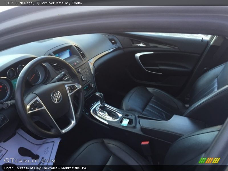 Quicksilver Metallic / Ebony 2012 Buick Regal