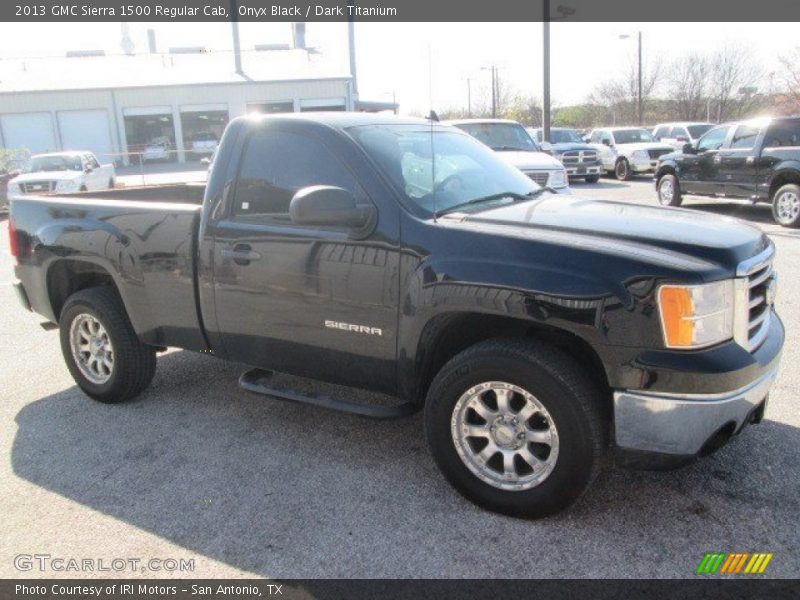 Onyx Black / Dark Titanium 2013 GMC Sierra 1500 Regular Cab