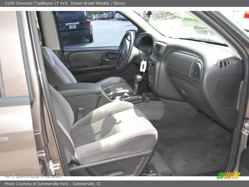 Desert Brown Metallic / Ebony 2008 Chevrolet TrailBlazer LT 4x4