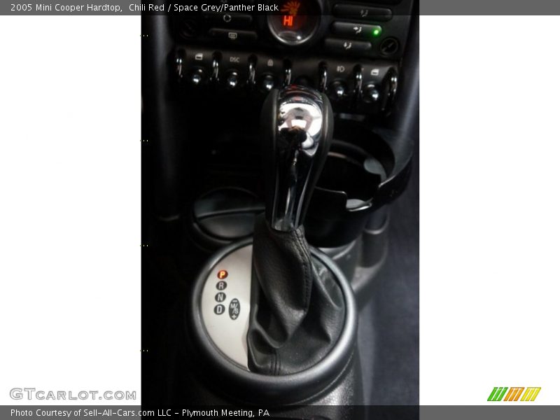 Chili Red / Space Grey/Panther Black 2005 Mini Cooper Hardtop
