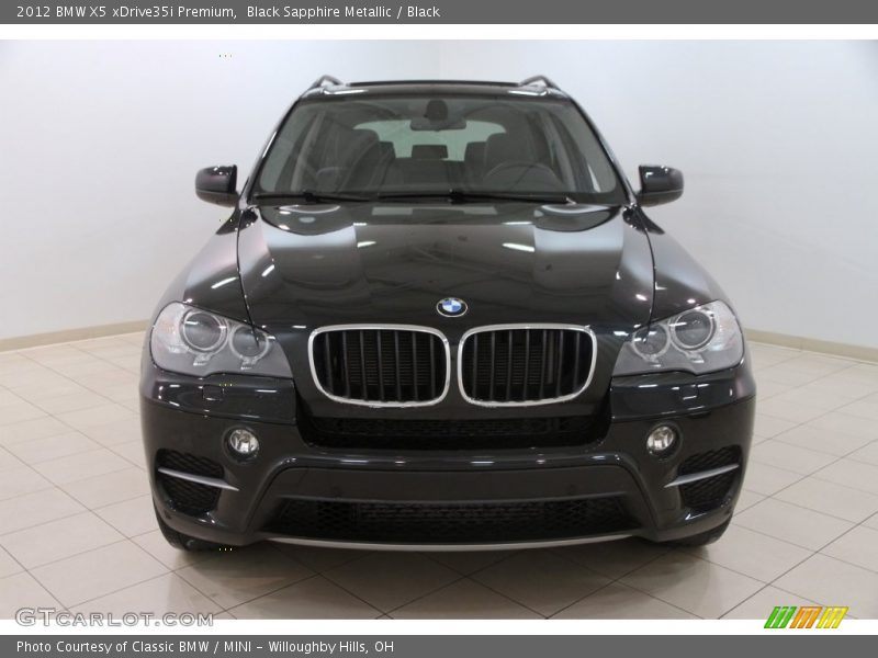 Black Sapphire Metallic / Black 2012 BMW X5 xDrive35i Premium