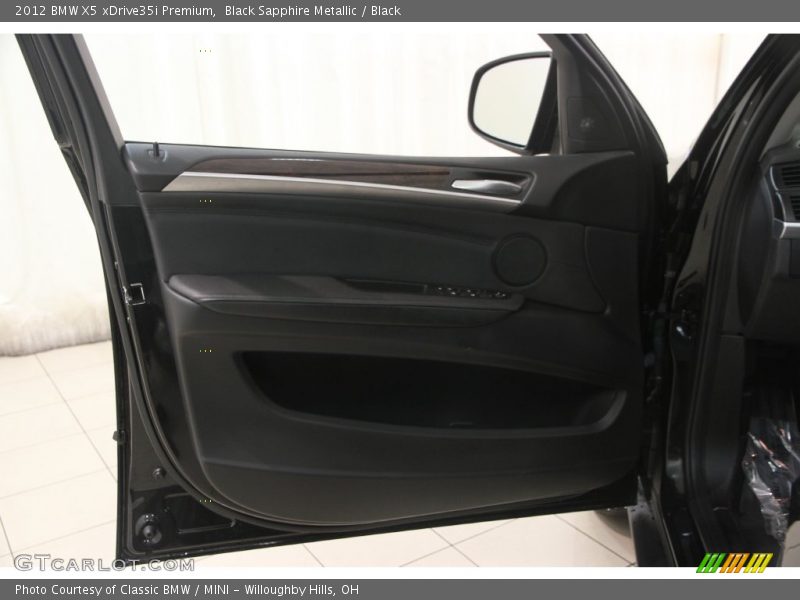 Black Sapphire Metallic / Black 2012 BMW X5 xDrive35i Premium