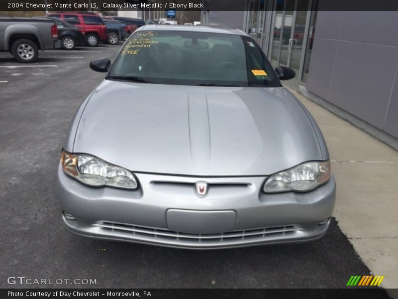 Galaxy Silver Metallic / Ebony Black 2004 Chevrolet Monte Carlo LS