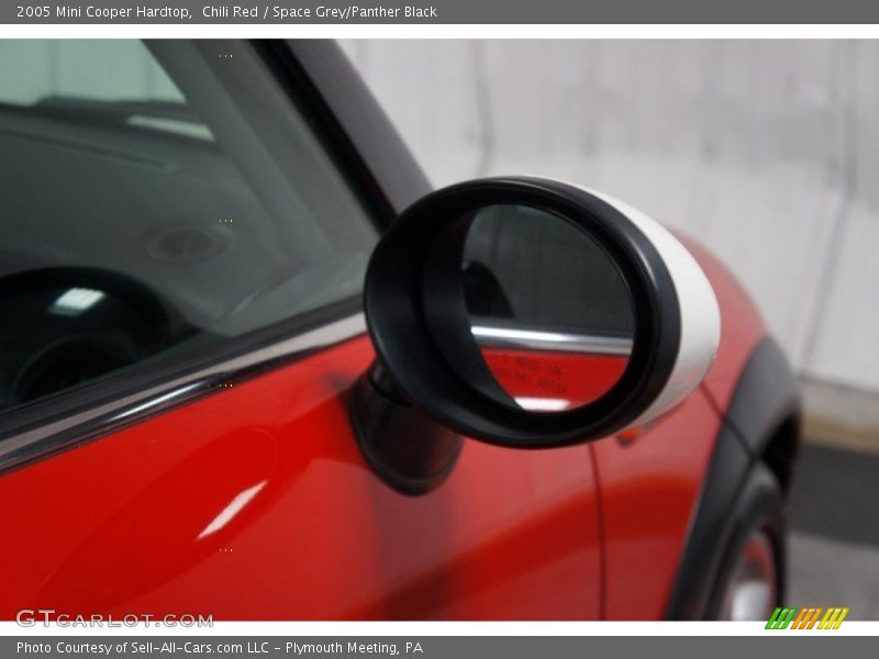 Chili Red / Space Grey/Panther Black 2005 Mini Cooper Hardtop