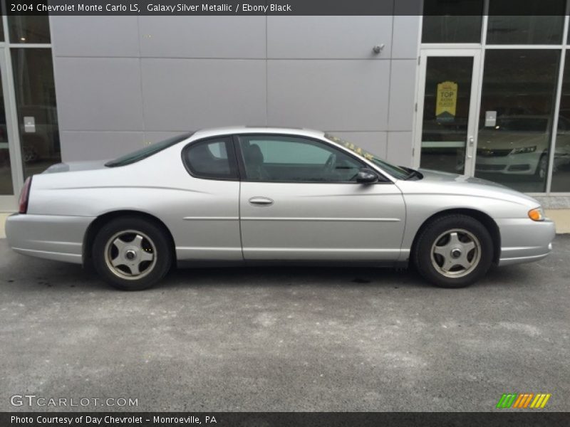 Galaxy Silver Metallic / Ebony Black 2004 Chevrolet Monte Carlo LS