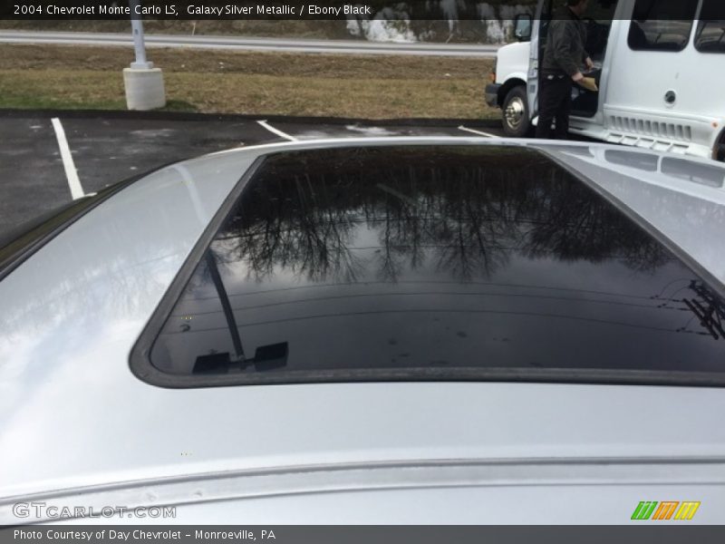 Galaxy Silver Metallic / Ebony Black 2004 Chevrolet Monte Carlo LS