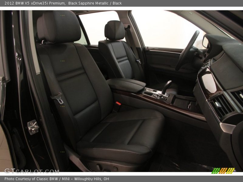 Black Sapphire Metallic / Black 2012 BMW X5 xDrive35i Premium