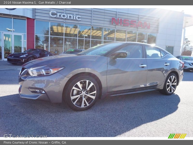 Gun Metallic / Charcoal 2016 Nissan Maxima S