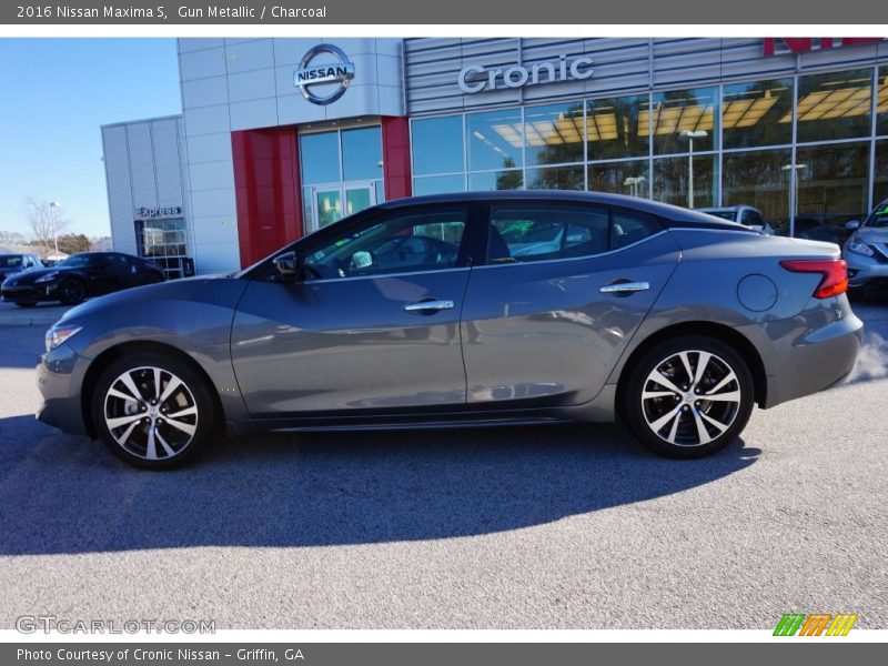 Gun Metallic / Charcoal 2016 Nissan Maxima S