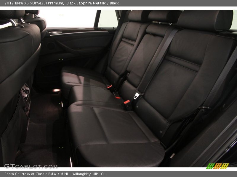 Black Sapphire Metallic / Black 2012 BMW X5 xDrive35i Premium