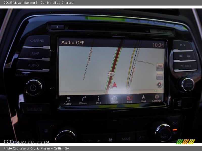 Gun Metallic / Charcoal 2016 Nissan Maxima S