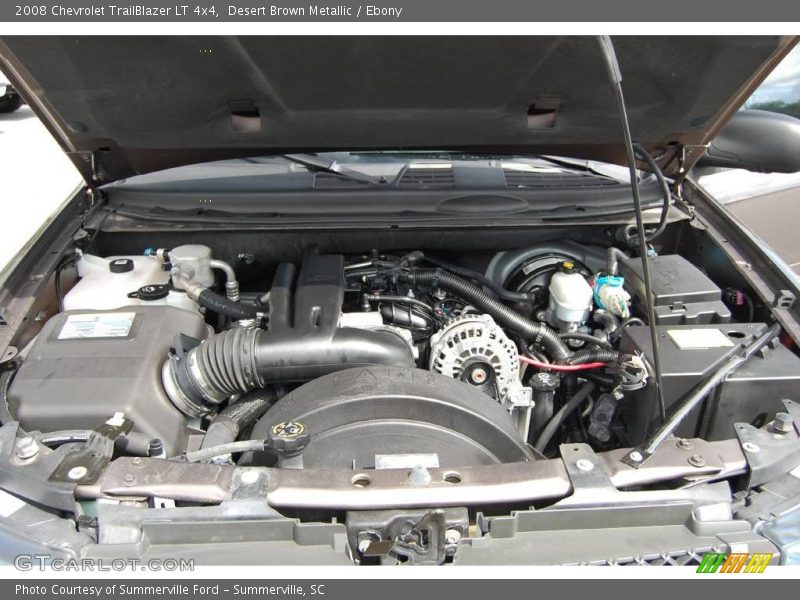 Desert Brown Metallic / Ebony 2008 Chevrolet TrailBlazer LT 4x4