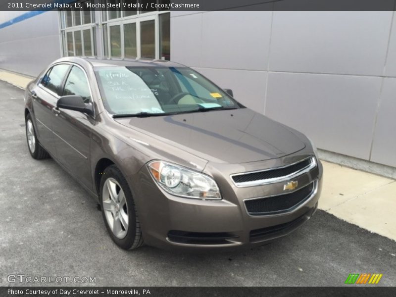 Mocha Steel Metallic / Cocoa/Cashmere 2011 Chevrolet Malibu LS