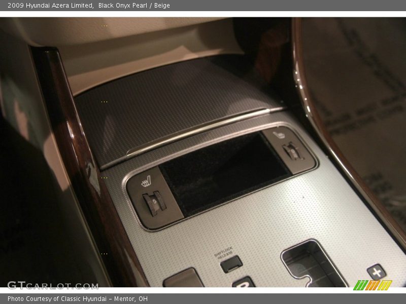 Black Onyx Pearl / Beige 2009 Hyundai Azera Limited