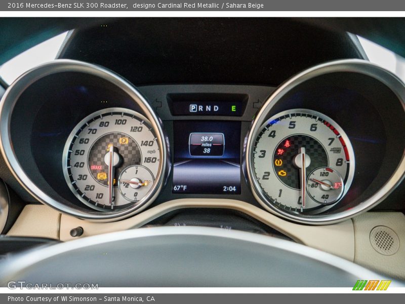  2016 SLK 300 Roadster 300 Roadster Gauges