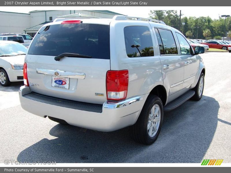 Bright Silver Metallic / Dark Slate Gray/Light Slate Gray 2007 Chrysler Aspen Limited