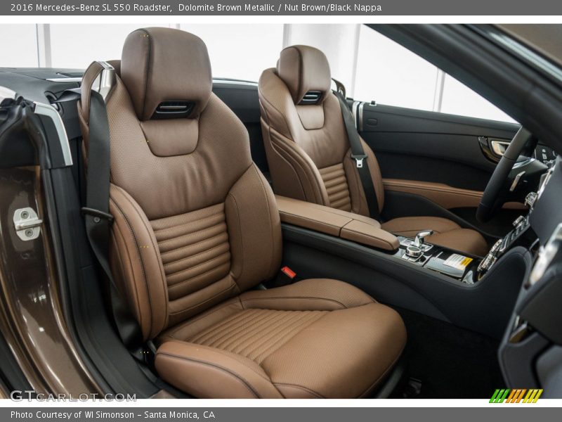 Front Seat of 2016 SL 550 Roadster
