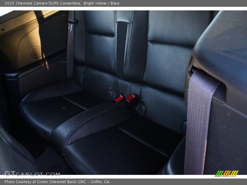 Bright Yellow / Black 2015 Chevrolet Camaro SS/RS Convertible