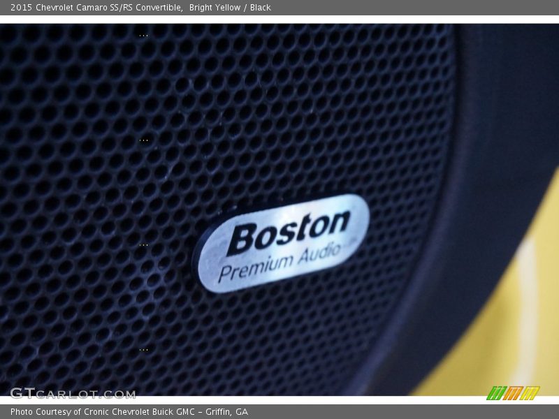 Bright Yellow / Black 2015 Chevrolet Camaro SS/RS Convertible
