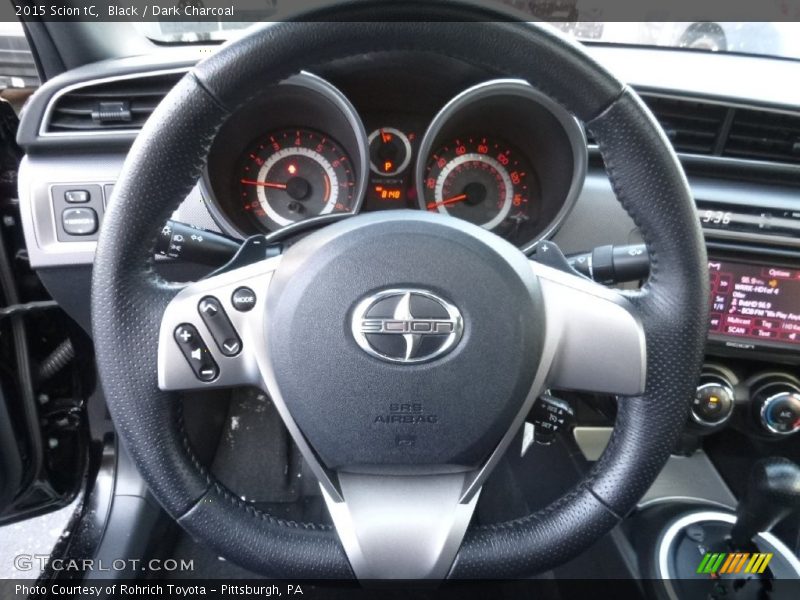 Black / Dark Charcoal 2015 Scion tC