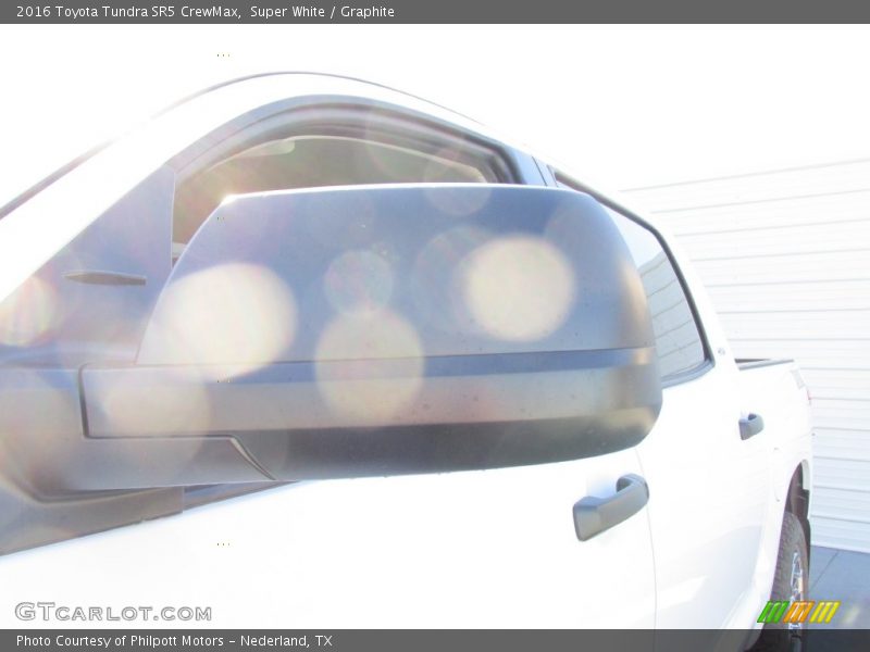 Super White / Graphite 2016 Toyota Tundra SR5 CrewMax