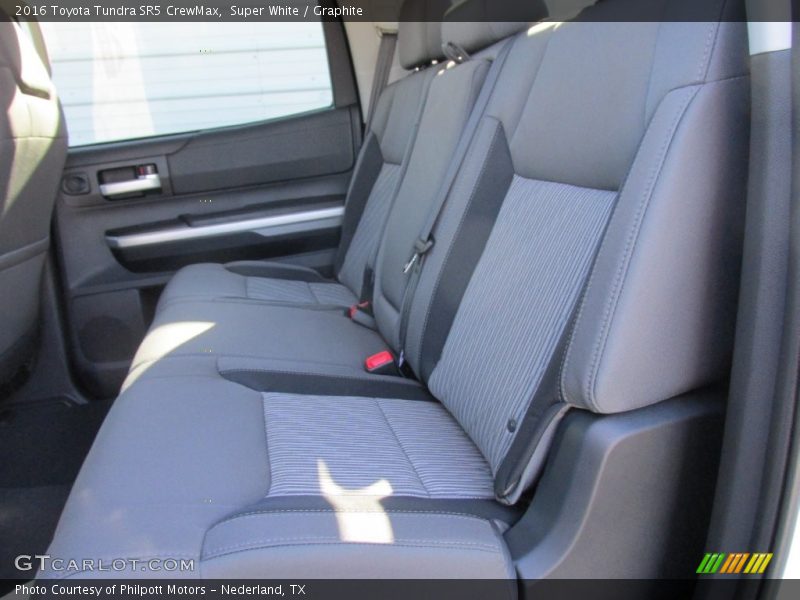 Super White / Graphite 2016 Toyota Tundra SR5 CrewMax