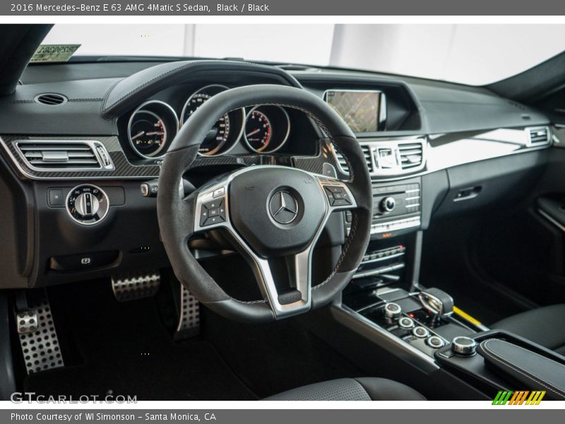 Black / Black 2016 Mercedes-Benz E 63 AMG 4Matic S Sedan