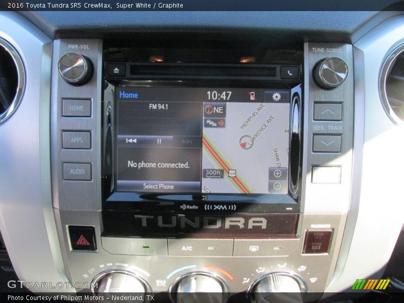 Super White / Graphite 2016 Toyota Tundra SR5 CrewMax