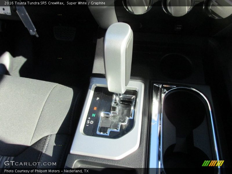 Super White / Graphite 2016 Toyota Tundra SR5 CrewMax
