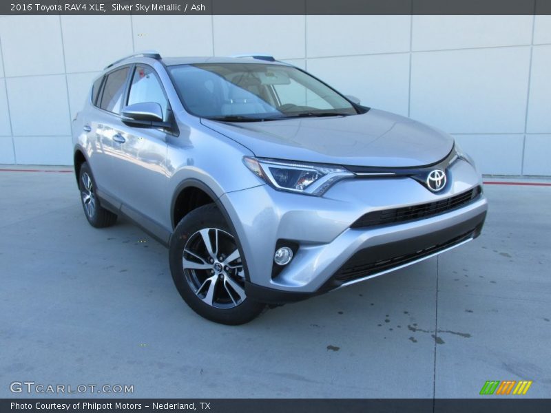 Silver Sky Metallic / Ash 2016 Toyota RAV4 XLE