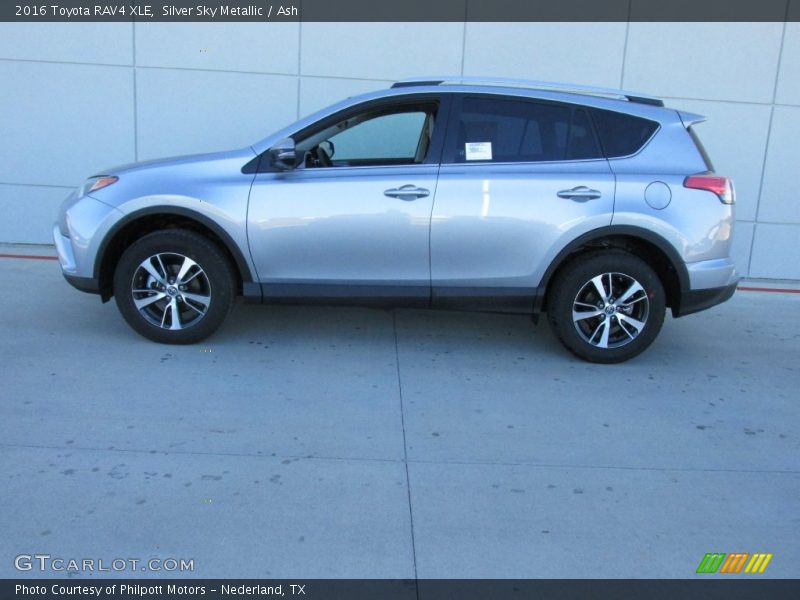  2016 RAV4 XLE Silver Sky Metallic