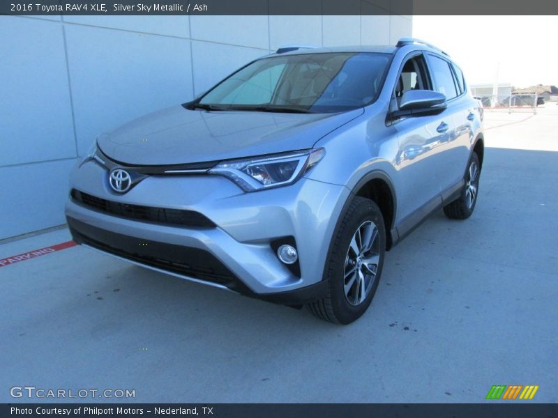 Silver Sky Metallic / Ash 2016 Toyota RAV4 XLE
