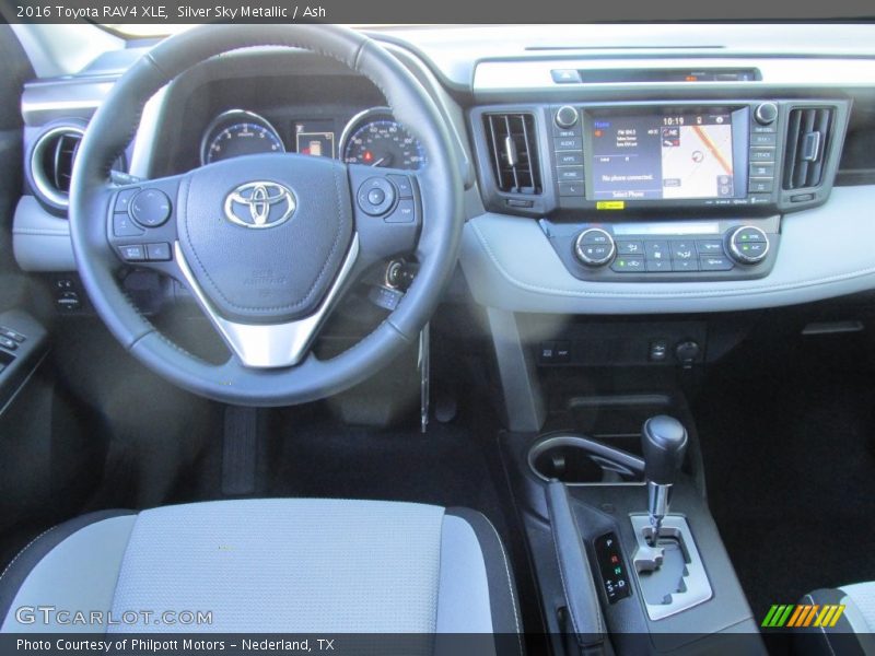 Dashboard of 2016 RAV4 XLE