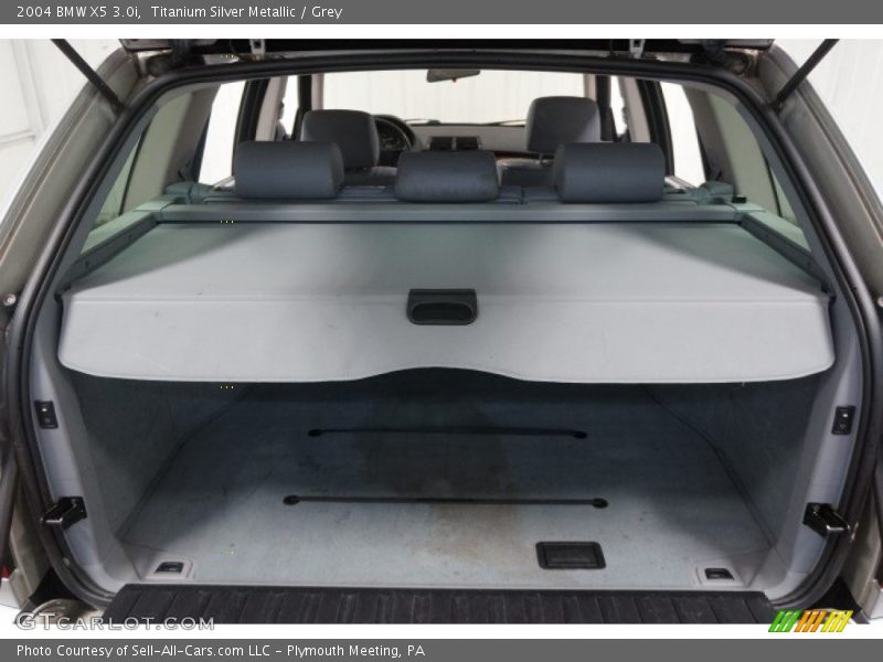 Titanium Silver Metallic / Grey 2004 BMW X5 3.0i