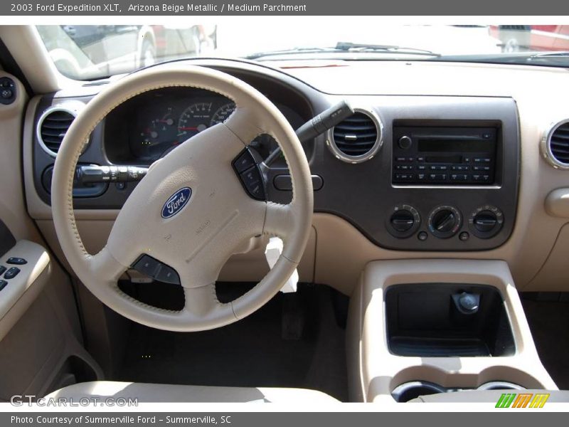 Arizona Beige Metallic / Medium Parchment 2003 Ford Expedition XLT