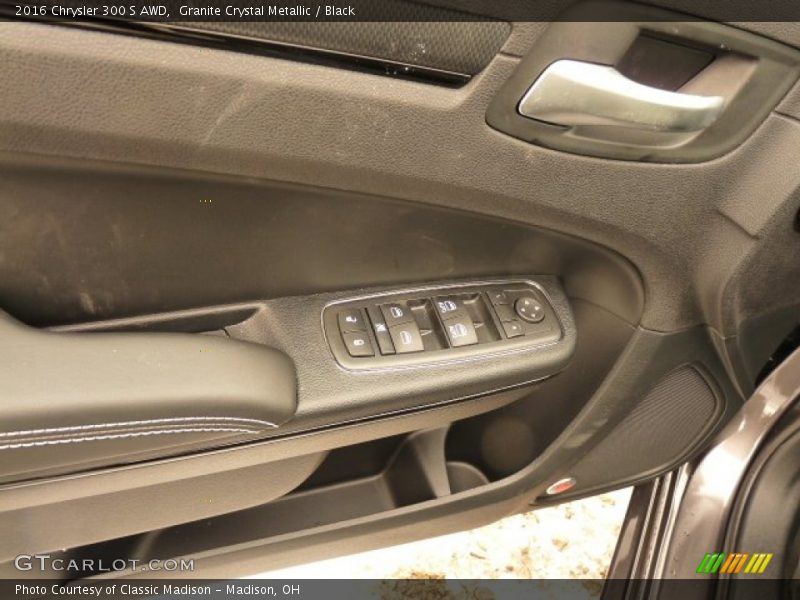 Granite Crystal Metallic / Black 2016 Chrysler 300 S AWD