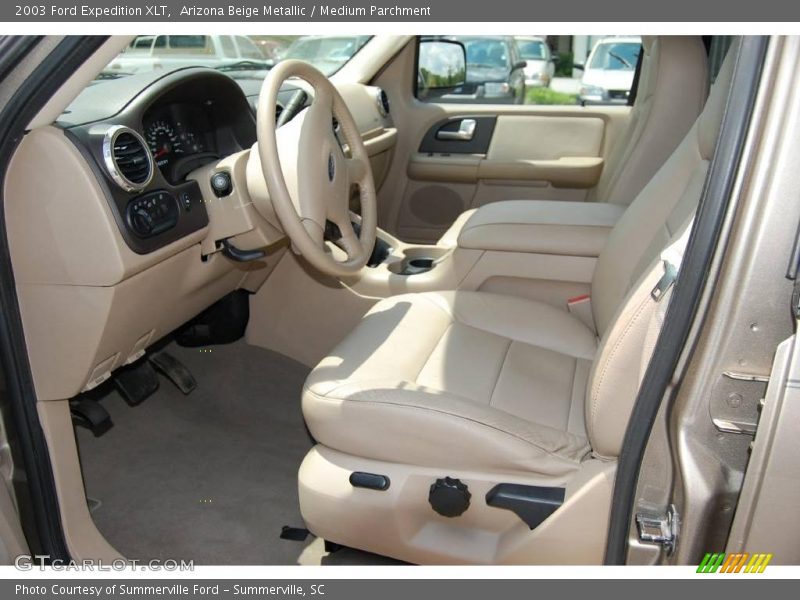 Arizona Beige Metallic / Medium Parchment 2003 Ford Expedition XLT