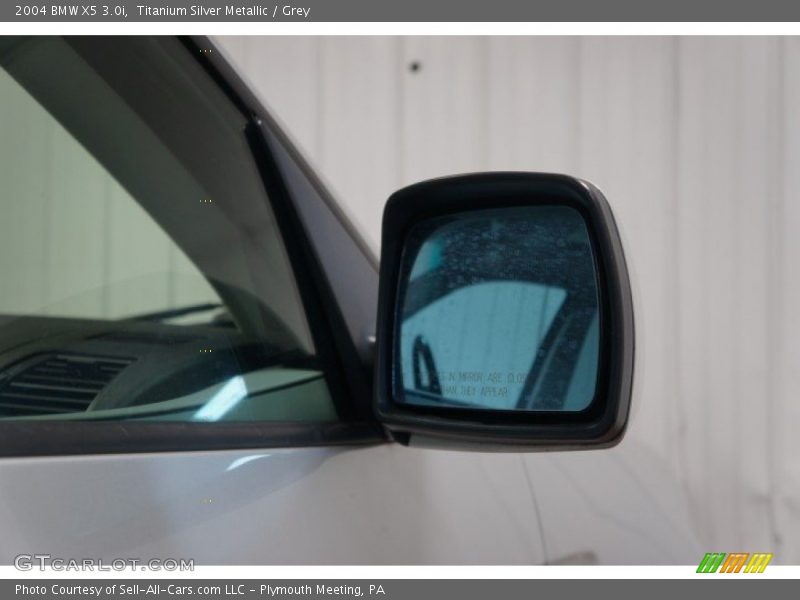 Titanium Silver Metallic / Grey 2004 BMW X5 3.0i