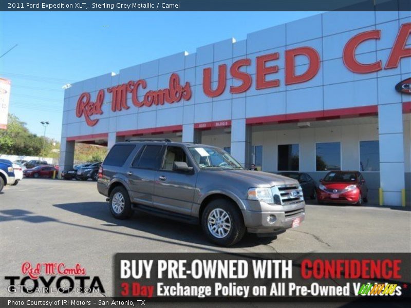 Sterling Grey Metallic / Camel 2011 Ford Expedition XLT