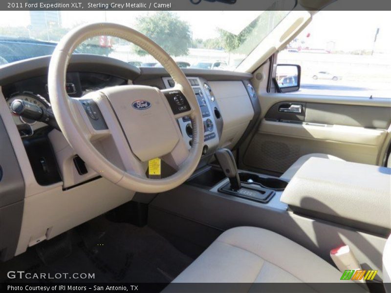 Sterling Grey Metallic / Camel 2011 Ford Expedition XLT