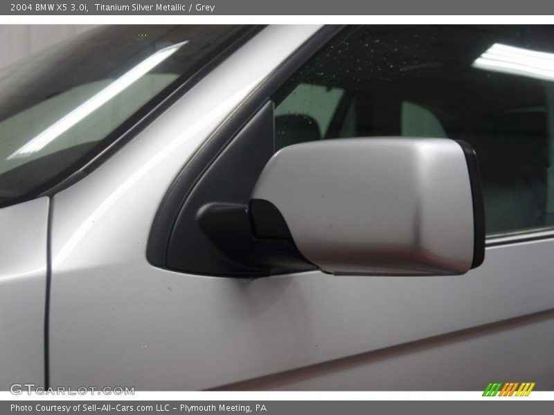 Titanium Silver Metallic / Grey 2004 BMW X5 3.0i