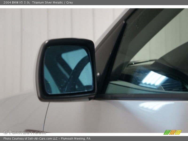 Titanium Silver Metallic / Grey 2004 BMW X5 3.0i