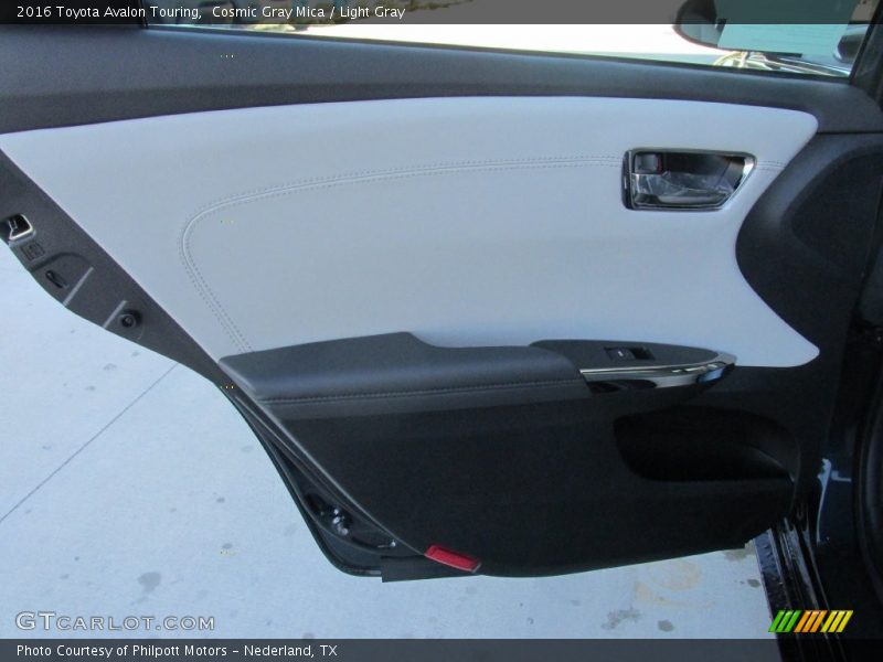 Cosmic Gray Mica / Light Gray 2016 Toyota Avalon Touring