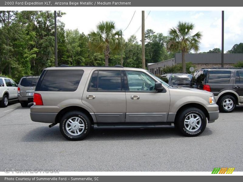 Arizona Beige Metallic / Medium Parchment 2003 Ford Expedition XLT