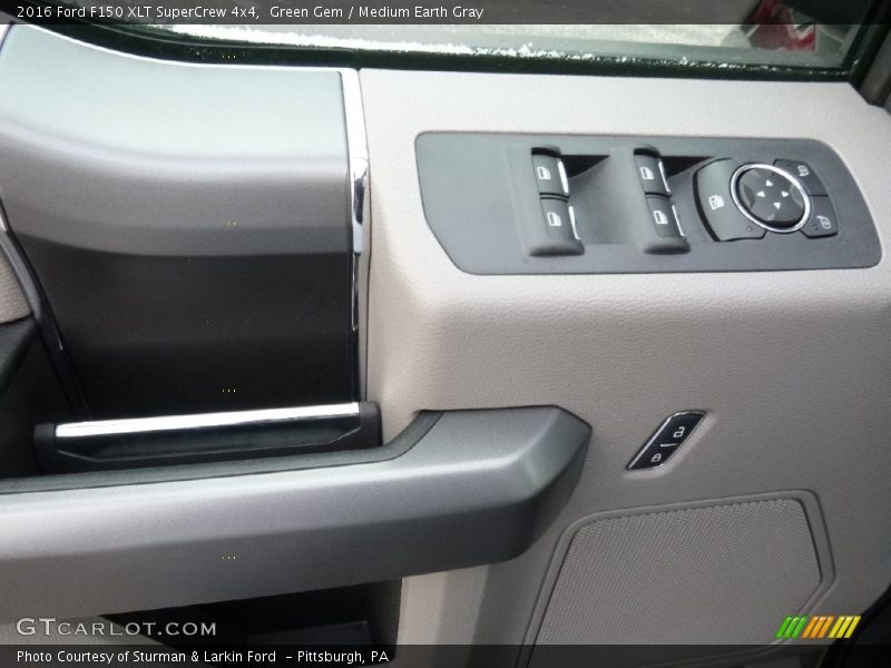 Green Gem / Medium Earth Gray 2016 Ford F150 XLT SuperCrew 4x4