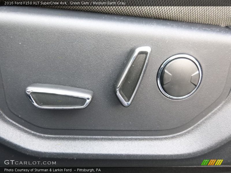Green Gem / Medium Earth Gray 2016 Ford F150 XLT SuperCrew 4x4