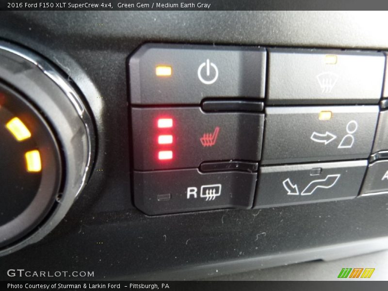 Green Gem / Medium Earth Gray 2016 Ford F150 XLT SuperCrew 4x4